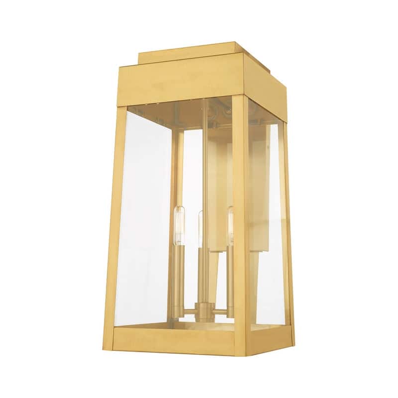 Livex Lighting 3-Light Outdoor Wall Lantern, 20858