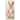 20" Natural Sisal Standing Easter Bunny Holding Basket of Flowers - 20