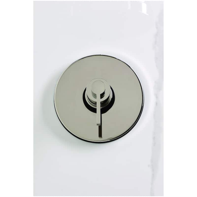 Kingston Brass KB633.NDL NuvoFusion Tub and Shower Trim Package with