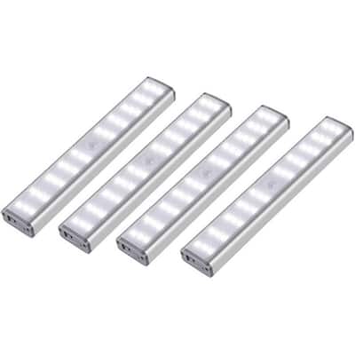30 LED Rechargeable Wireless Motion Sensor Light Lamp Closet Kitchen Light Nightlight Bar Stick-on