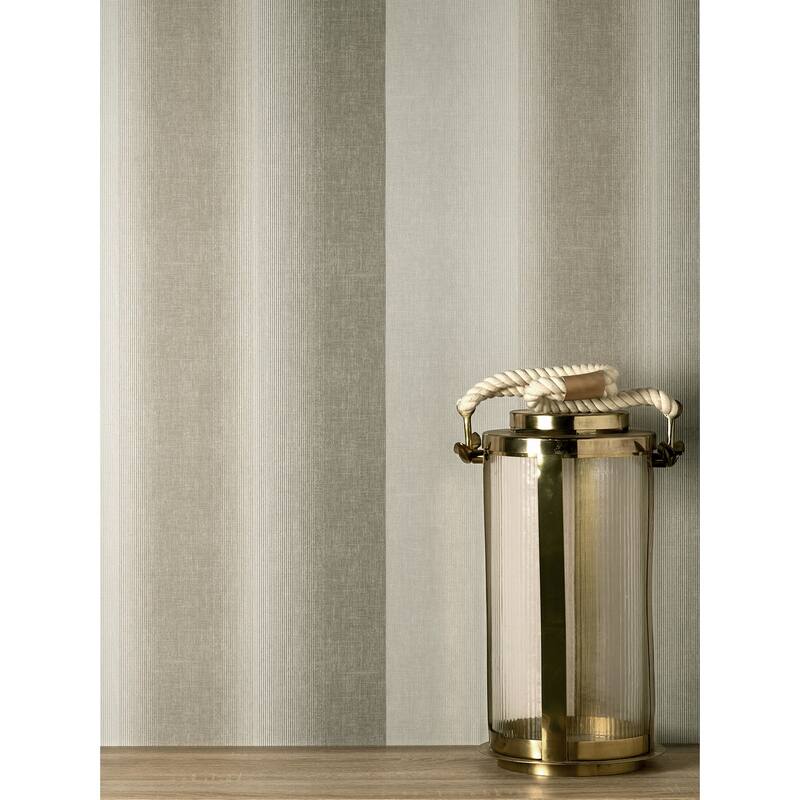 Fine Decor Kirby Taupe Stripe Wallpaper