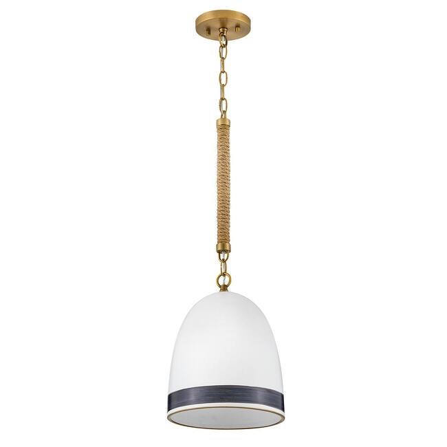 Hinkley Lighting Nash Single Light 10" Wide Pendant with Ceramic Shade