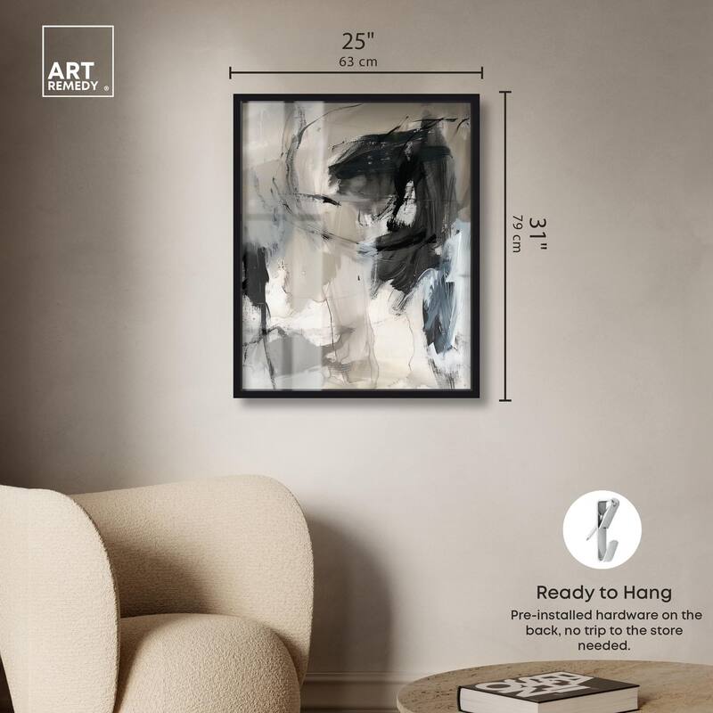 Scribbled Energy I Shadowbox by Art Remedy