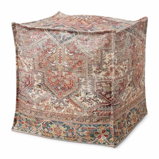 Alexander Home Loren Vintage Boho Pouf