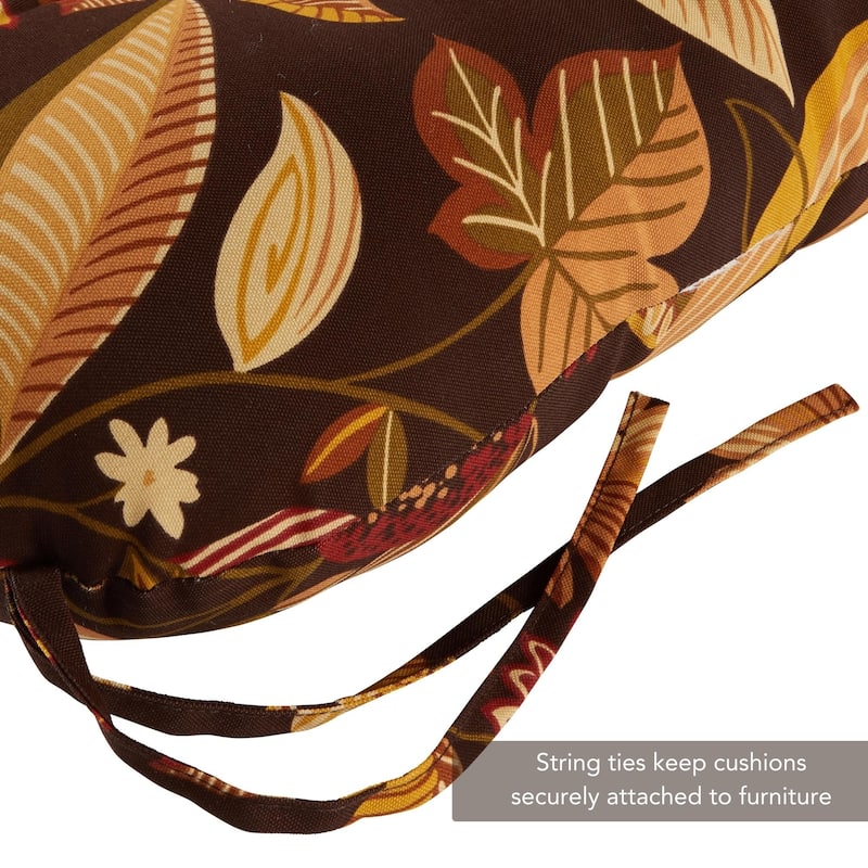 Outdoor Tufted Dining Chair Cushion