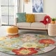 preview thumbnail 7 of 92, Nourison Fantasy Floral Wildflowers Area Rug