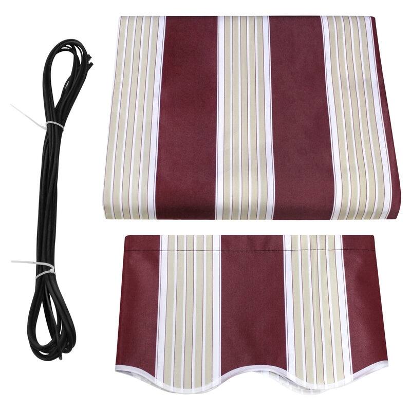 Patio Awning 13x8 Feet Fabric Replacement Sunshade Canopy