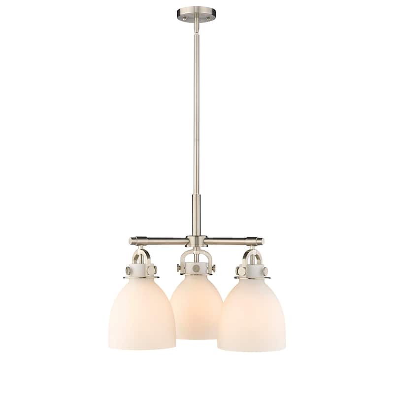 Innovations Lighting 410-3CR-16-20 Newton Bell Pendant Newton Bell 3
