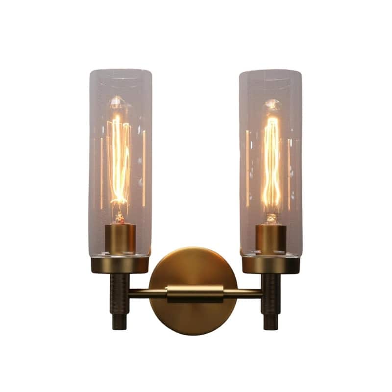 3.14”/8CM bulb light ‎antique wall sconce ‎glass, metal light fixture - N/A