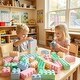 preview thumbnail 2 of 8, Gymax 64 pcs Building Blocks for Toddlers Montessori STEM Educational