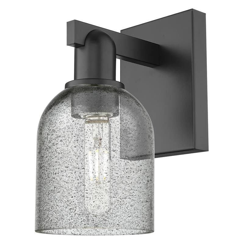 Innovations Lighting Endless Possibilities Arcadia - Caledonia - 1 Light 5" Sconce - Charcoal/Matte Black