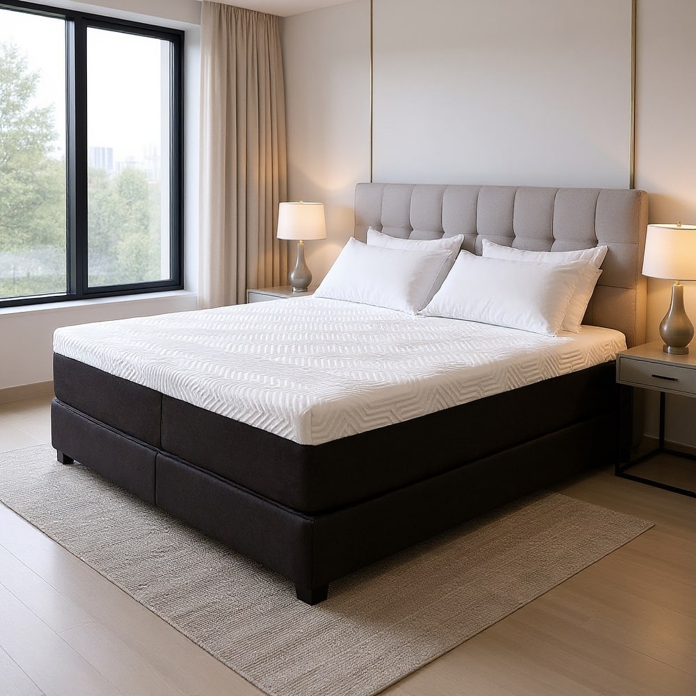 Hybrid Lux Memory Foam and Wrapped Coil Mattress