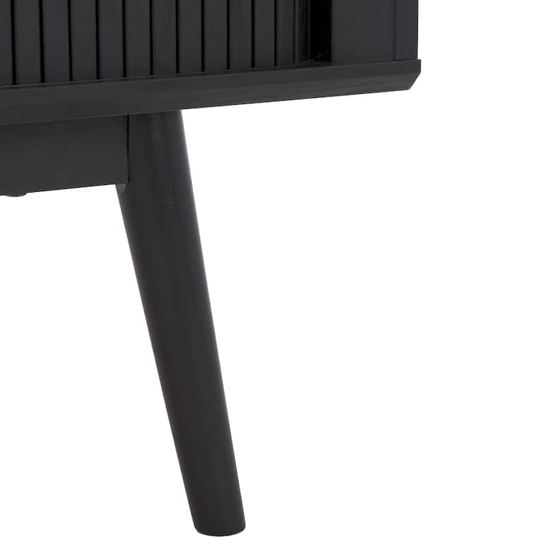 SAFAVIEH Aphra 2-Door 2-Shelf Entertainment Media Stand (Fits up to 65" Flatscreen TV) - 59 in. x 15.4 in. x 21.9 in.