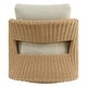 preview thumbnail 18 of 28, Spruce & Spring Patio Fruniture Outdoor Swivel Chair and Side Table