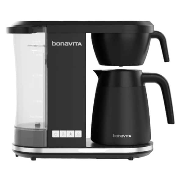 slide 2 of 3, Bonavita Enthusiast Matte Black 8 Cup Drip Coffee Brewer Black