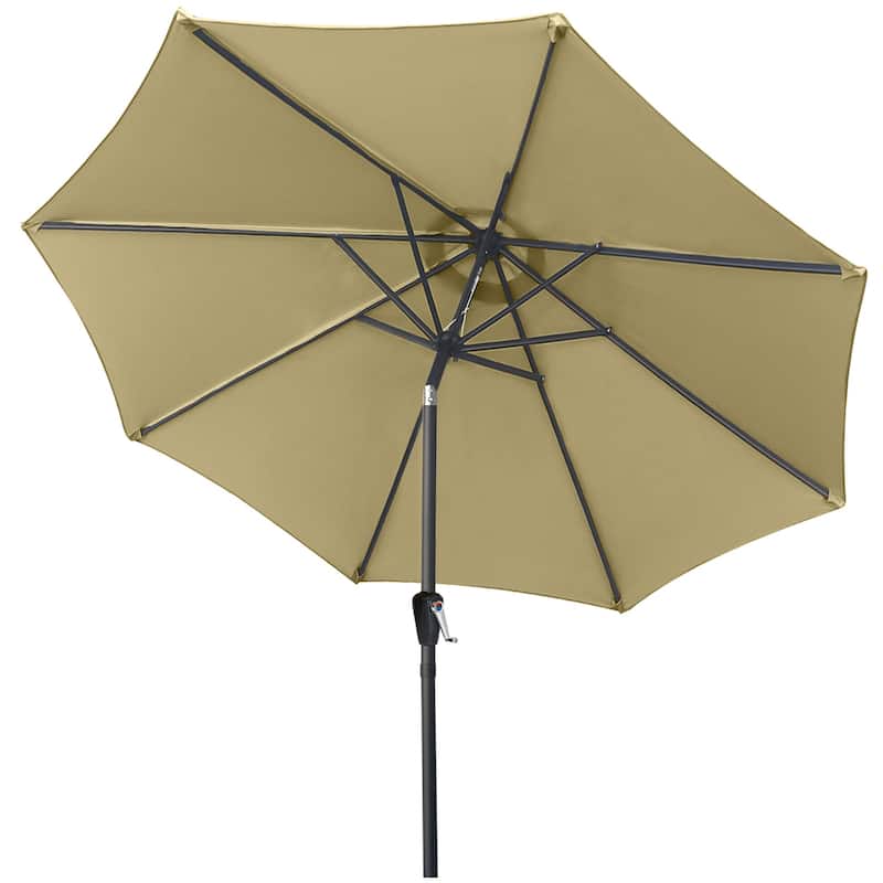 ABCCANOPY 9FT Patio Umbrella with Push Button Tilt