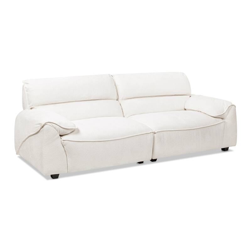 Sorrento 90.5" Chenille Upholstered 2-Piece Modular Sofa