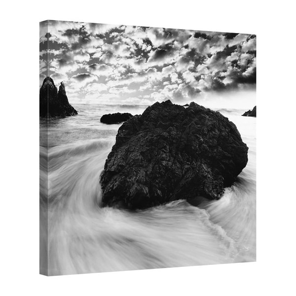 Easy Art Prints PhotoINC Studio's 'Tide Swirl' Premium Canvas Art