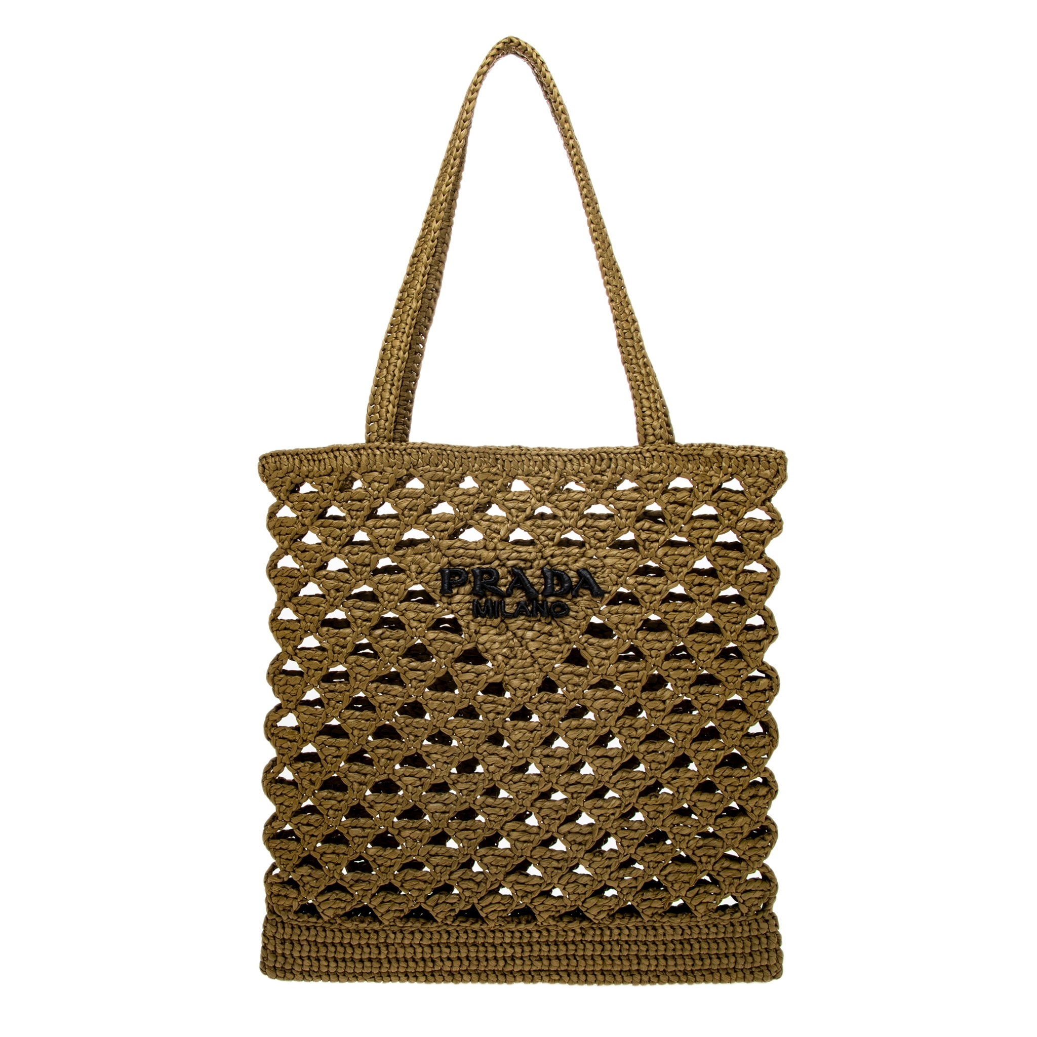 Prada Crochet Tote
