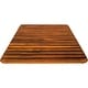 preview thumbnail 2 of 2, Nordic Style Teak Oiled Square Shower and Bath Mat 24" x 24"