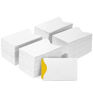 500 Pack Blank Keycard Envelope Sleeves, Card Protectors, White, 3.5 x 2.3  In - Bed Bath & Beyond - 38234987