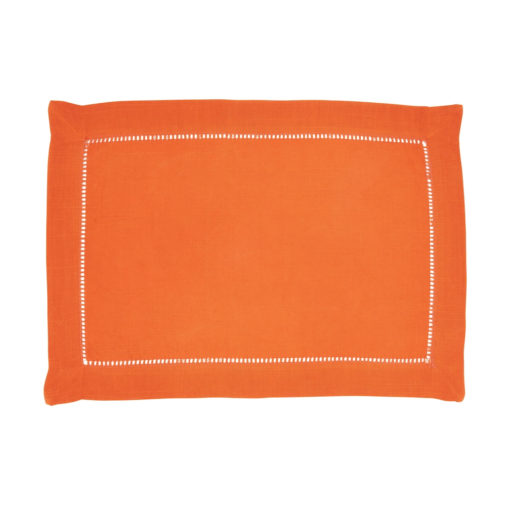 Classic Charm Hemstitched Border Placemat (Set of 12) - 14"x20"