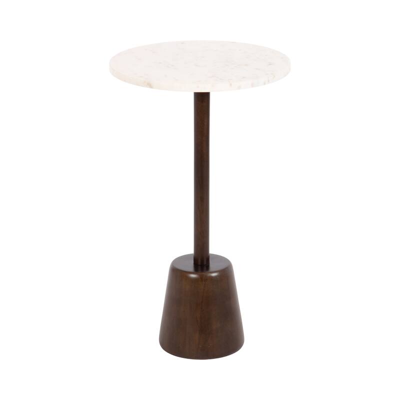Kate and Laurel Tira Round Side Table