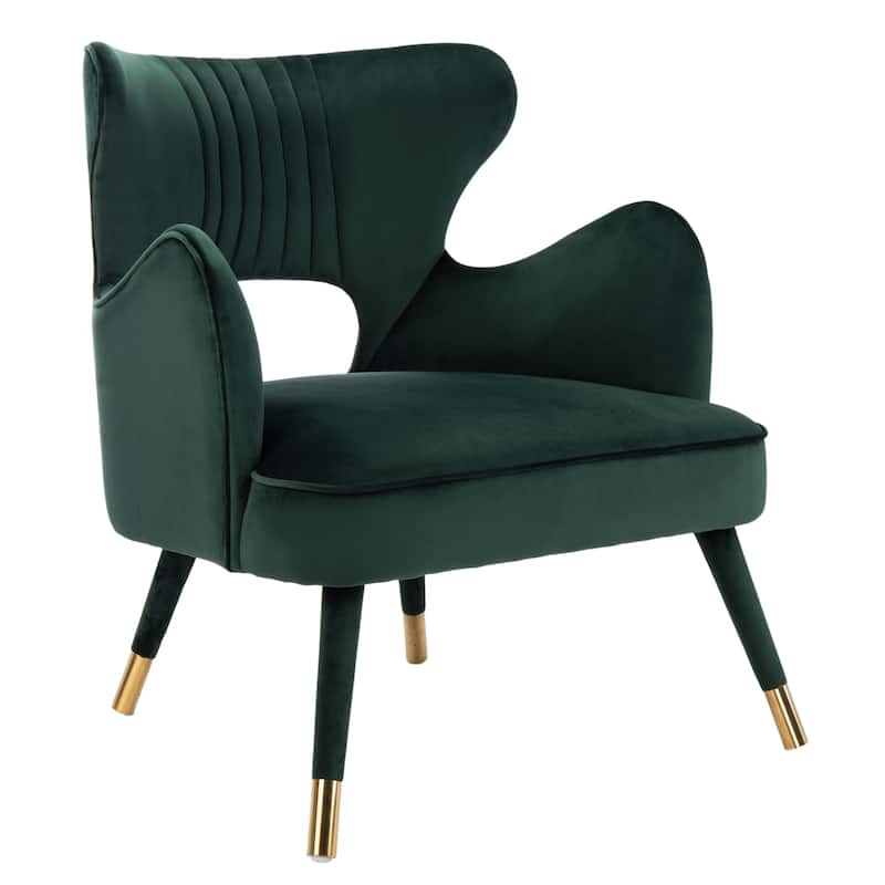SAFAVIEH Blair Wingback Accent Chair - 29.5" x 30.3" x 32.3"