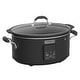 preview thumbnail 5 of 46, 10qt Large Capacity Digital Slow Cooker with Aluminum Pot Black - 10 Quarts