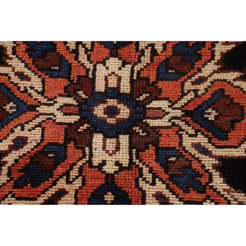 Bakhtiari Persian Vintage Rug Hand-Knotted Wool Carpet - 10'0"x 12'6"