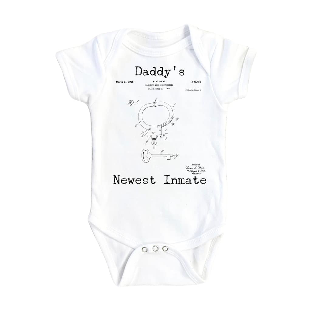 Correction Patent - Baby Boy Girl Clothes Infant Bodysuit Funny Cute Newborn