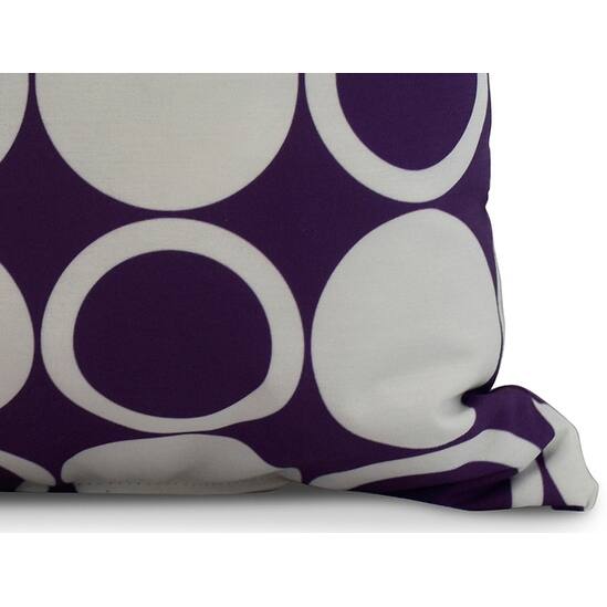 20 x 20 Inch Small Modcircles Geometric Print Outdoor Pillow