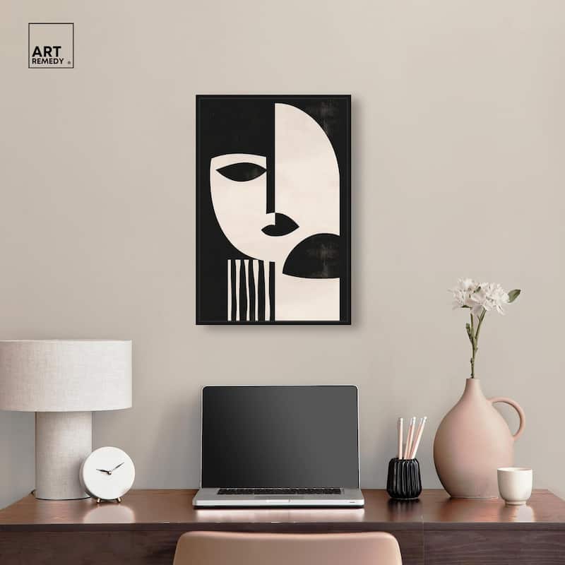 The Mask III Canvas by Art Remedy