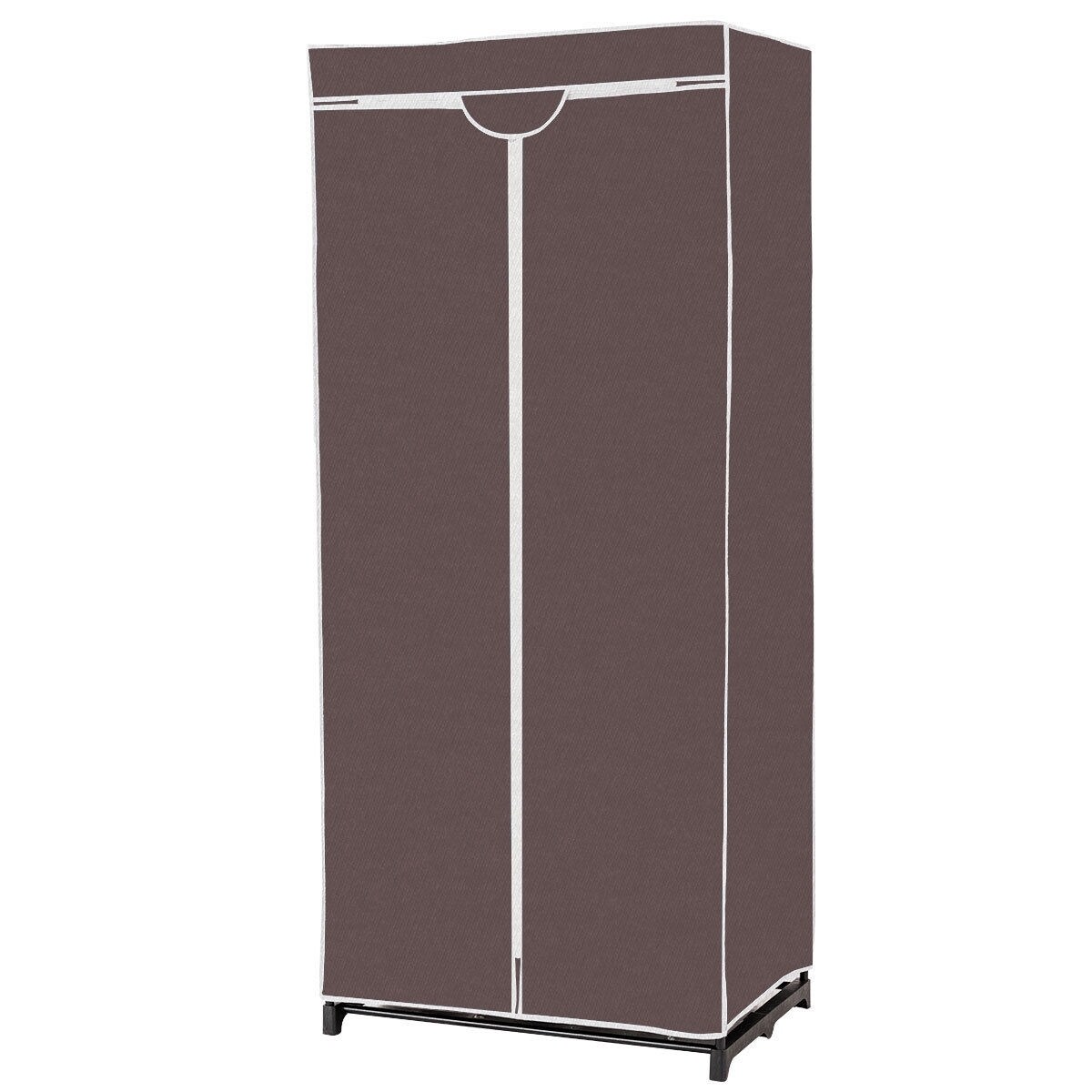 Shop Non Woven Fabric Wardrobe Storage Portable Clothes Closet