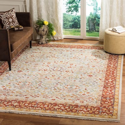 SAFAVIEH Couture Hand-knotted Sultanabad Maglena Traditional Oriental Wool Rug