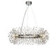 preview thumbnail 5 of 8, Interior Decor 8/12/16-light Stainless Steel Crystal Firework Chandelier