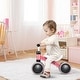 preview thumbnail 3 of 9, 4 Wheels No-Pedal Baby Balance Bike-Pink - Pink