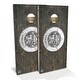 preview thumbnail 8 of 7, Minnesota Flag Rustic Outdoor Cornhole Board Set All-Weather 2x4 - Include Carrying Case