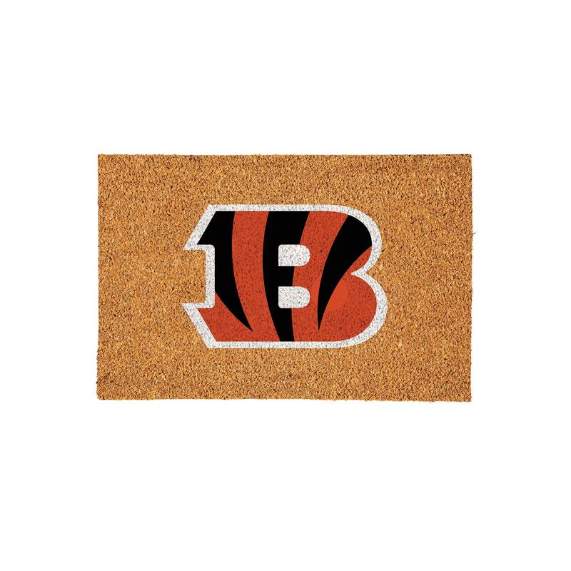 Cincinnati Bengals Full Color Indoor/Outdoor Coir Mat