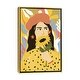 preview thumbnail 4 of 7, iCanvas "Baret" by Alja Horvat Framed Gold - 26x18