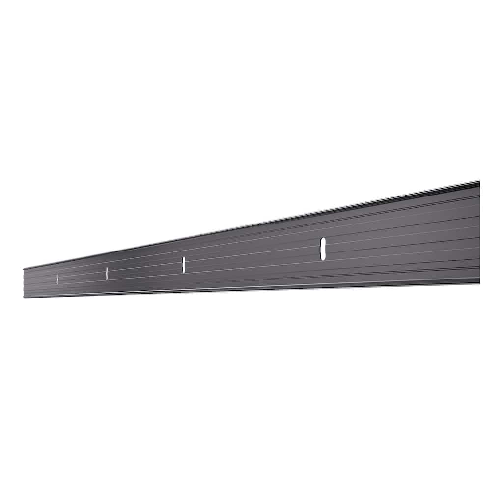 Black Aluminum Garden Edging 72” Landscape Border Set with Nails and Clips for Yards - 72” L x 4” H