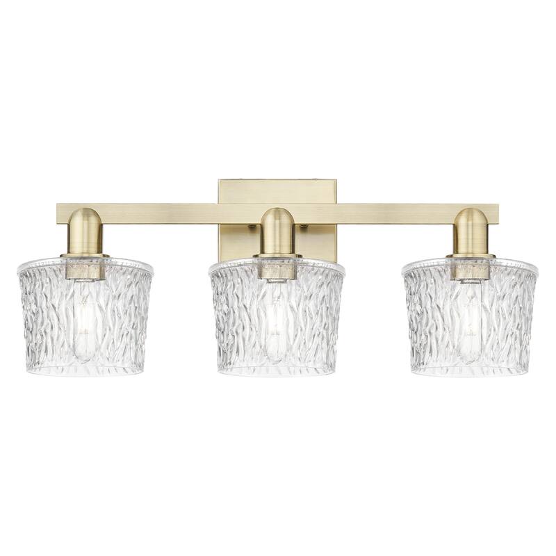 Innovations Lighting Endless Possibilities Arcadia - Niagara - 3 Light 26" Bath Vanity Light - Antique Brass