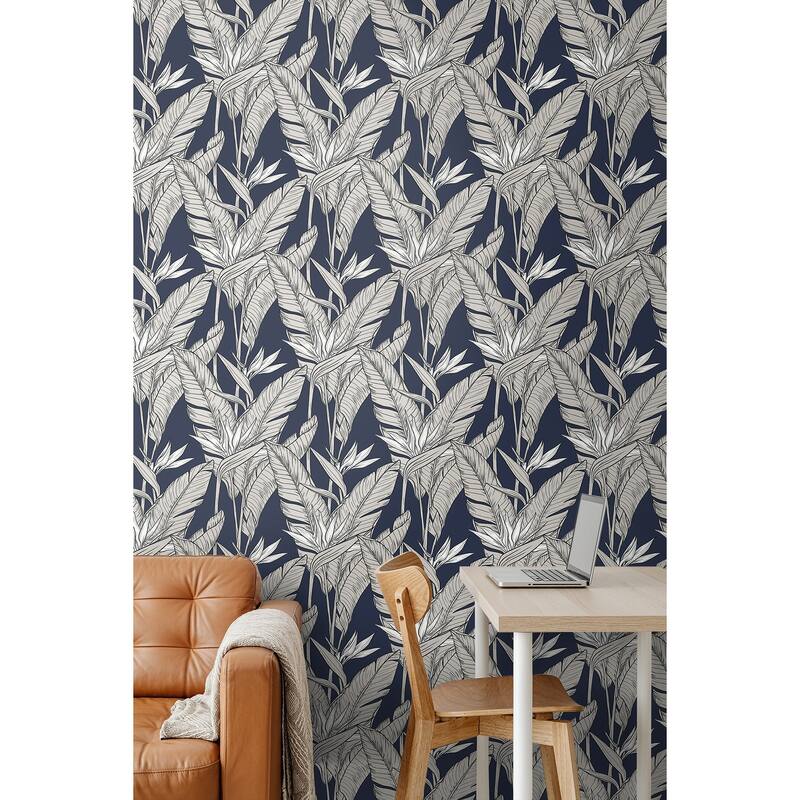 Stacy Garcia Home Birds of Paradise Peel and Stick Wallpaper
