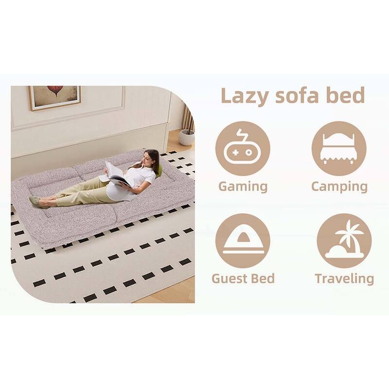 Folding Sofa Chair with 5 Adjustable Positions,Floor Lounge for Gaming,Meditation,and Relaxation