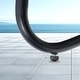 preview thumbnail 24 of 48, Double Papasan Chair Loveseat with Cushion, All-weather PE Rattan and Metal Frame for Indoor Outdoor