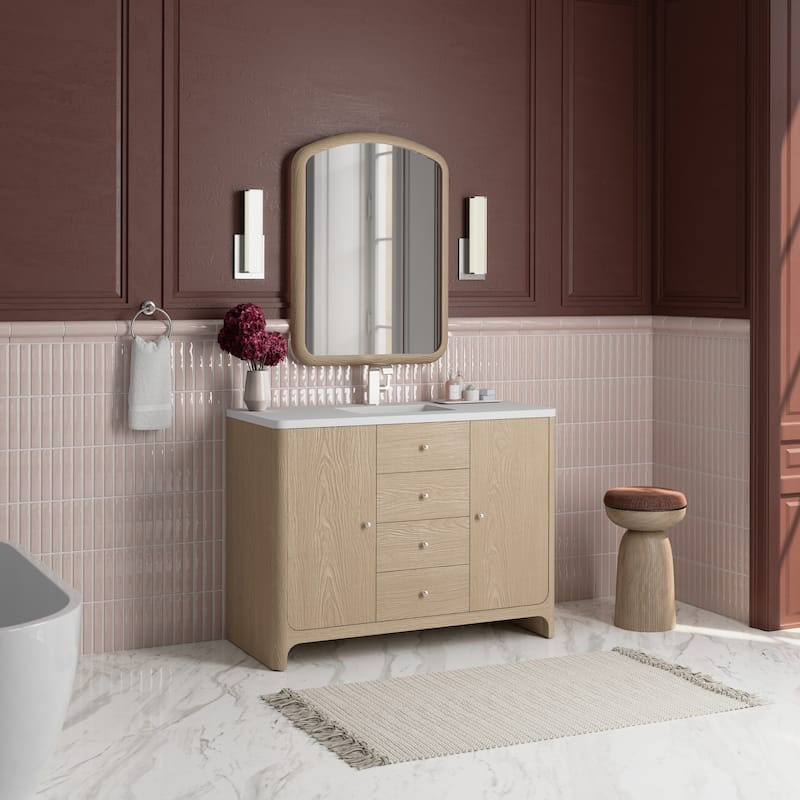 Gracyn 48" Single Vanity, Coastal Driftwood - 48