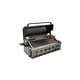 preview thumbnail 5 of 10, Mont Alpi MABi805 44-Inch 6-Burner 87000 BTU Built-In Stainless Steel Outdoor Kitchen Gas Grill - N/A