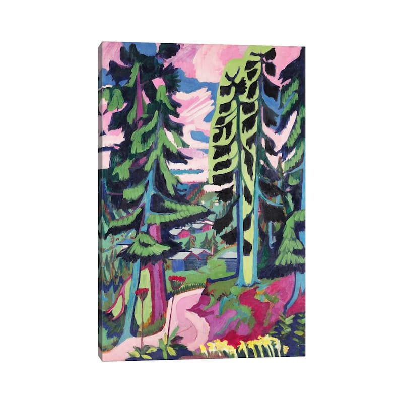 iCanvas "Wild Mountain " by Ernst Ludwig Kirchner Canvas Print