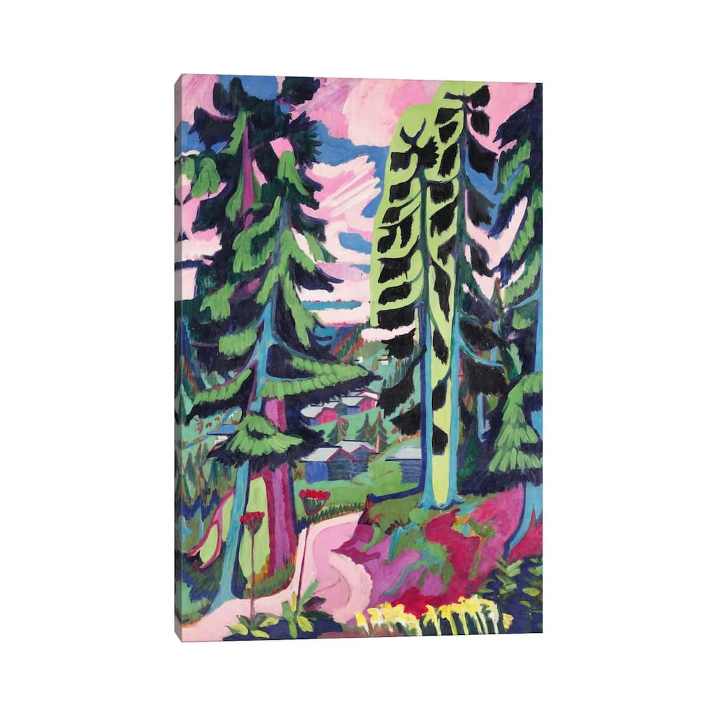 iCanvas "Wild Mountain " by Ernst Ludwig Kirchner Canvas Print