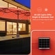 preview thumbnail 46 of 53, Costway 11 PCS Patio Dining Set with 15ft Double-Sided Patio Umbrella